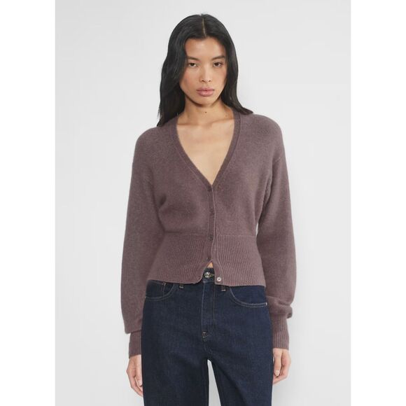 Aritzia Wilfred Camila Sweater in Smoked Eggplant NWT - Picture 2 of 12